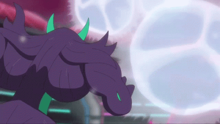 Mega Evolution Grimmsnarl Versus Gengar GIF