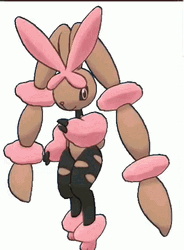 Mega Evolution Pokemon Lopunny GIF