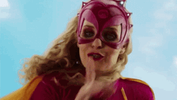 Mega Mindy Says Quiet GIF