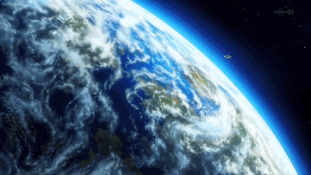 Mega Rayquaza Outside The Earth GIF