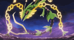 Mega Rayquaza Pokémon GIF