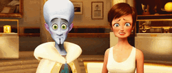 Megamind Huh Shocked Face GIF