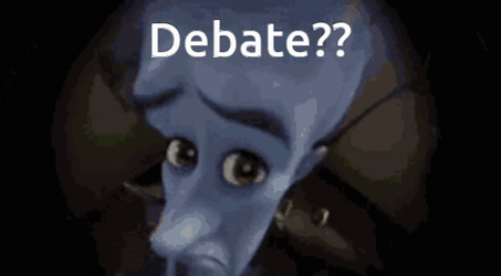 Megamind Looking For Debate GIF