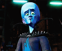 Megamind Who Me Shocked Stare