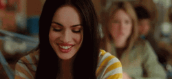 Megan Fox Trying Not To Laugh