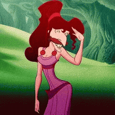 Megara From Hercules With Long Nose GIF