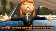 Meggy Panic Wrong Button GIF