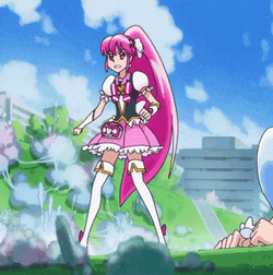Megumi Aino Charge Failed GIF