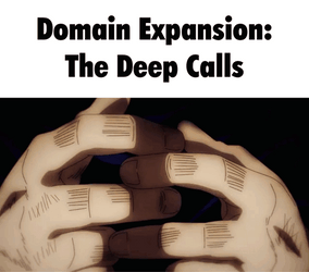 Megumi Fushiguro Domain Expansion The Deep Calls GIF