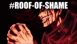 Megumi Roof Of Shame GIF