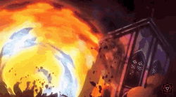 Megumin Catastrophic Explosion Burning Everything