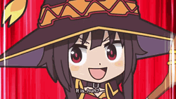 Megumin Rotating Mage Staff Weapon To Start Explosion