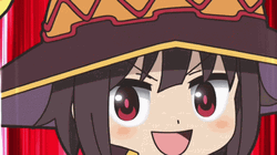 Megumin Spinning Her Wand GIF