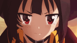 Megumin With Teary Eyes GIF
