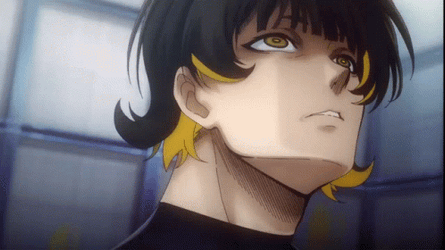 Meguru Bachira Black Aura GIF