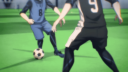 Meguru Bachira Football Kick GIF