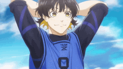 Meguru Bachira Pointing Finger GIF