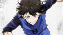 Meguru Bachira Smiling GIF