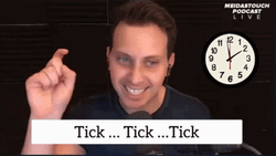 Meidastouch Podcast Clock Ticking GIF