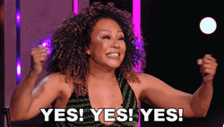 Mel B Yess GIF