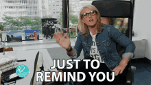Mel Robbins Giving Friendly Reminders GIF