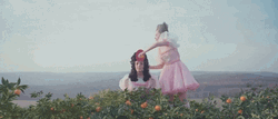 Melanie Martinez Orange Garden GIF