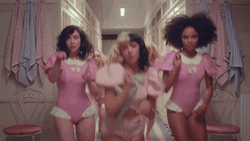 Melanie Martinez Wit Back Up Dancers GIF