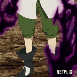 Meliodas Activating Demon GIF