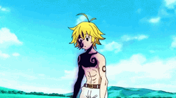 Meliodas Black Wings GIF