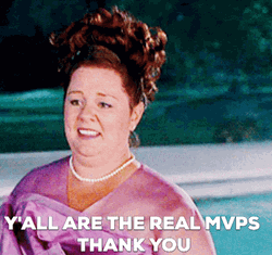 Melissa Mccarthy Y'all Are Real Mvp Thank You GIF