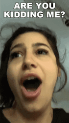 Melissa Nufo Reacting Are You Kidding Me GIF