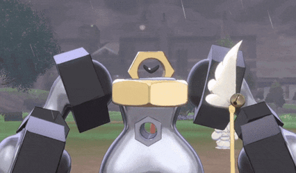 Melmetal Falcon Punch GIF