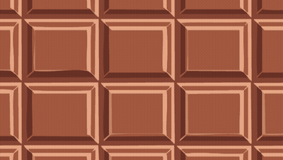 Melted Chocolate Bar Close Up GIF