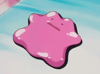 Melted Pokemon Ditto GIF