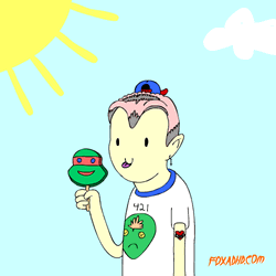 Melting Ice Cream In A Sunny Day GIF