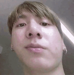 Meme Faces Closeup BTS Jungkook And Cat Kpop GIF