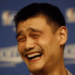 Meme Faces Yao Ming Smiling GIF