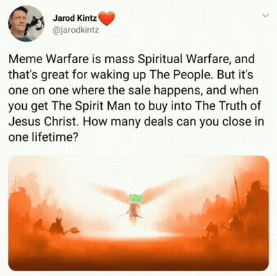 Meme Warfare Is Mass Spiritual Warfare Great For Waking Up The People GIF