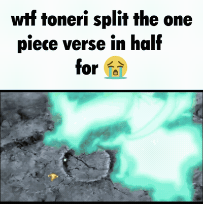 Meme WTF Toneri Split the One Piece Verse in Half