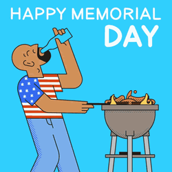 Memorial Day Grill GIF