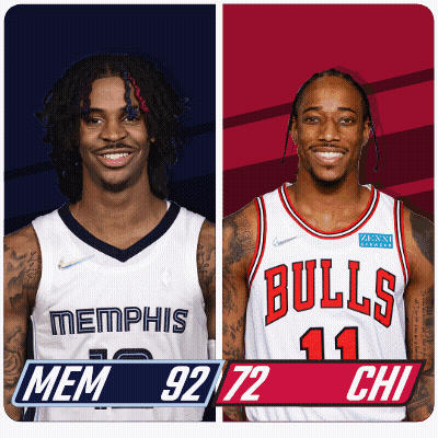 Memphis And Bulls Basketball Players GIF