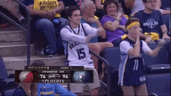 Memphis Grizzlies Cabbage Patch Dance GIF