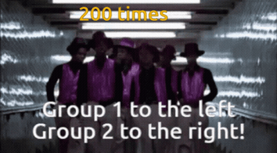 Men 200 Times Group 1 Left Group 2 Right GIF