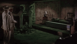 Men Amazed Seeing Body Of The Mummy GIF