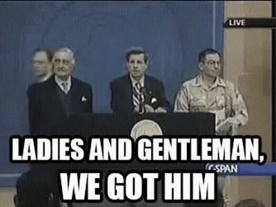 Men At Podium Ladies And Gentleman We Got Him GIF