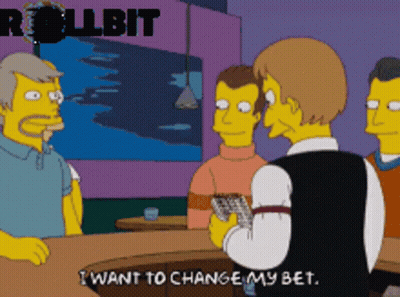 Men At Table With Calculator Saying I Want To Change My Bet GIF