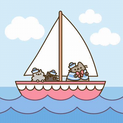 Men Dancing By Boat Saying I'm On A Boat GIF