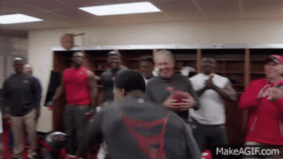 Men Dancing In Locker Room GIF