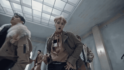 Men Dancing In Room With Windows GIF
