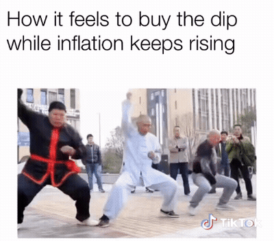 Men Dancing On Sidewalk As Inflation Rises GIF